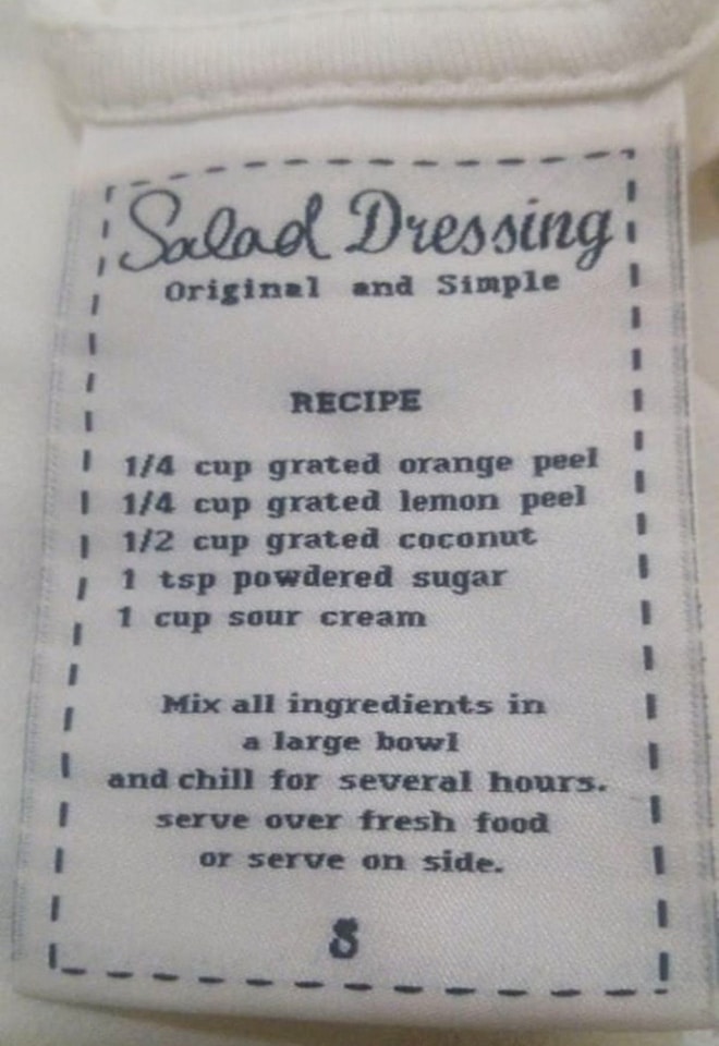 The Funniest Clothing Labels You Have Ever Seen