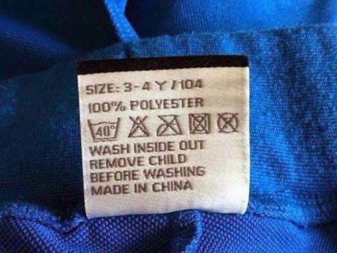 The Funniest Clothing Labels You Have Ever Seen