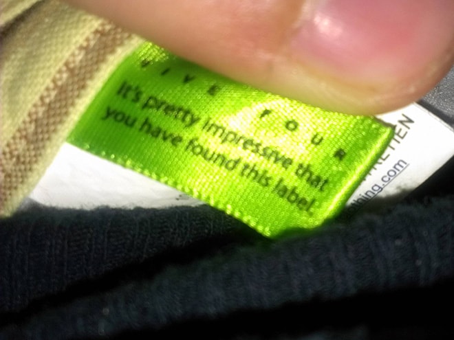 The Funniest Clothing Labels You Have Ever Seen