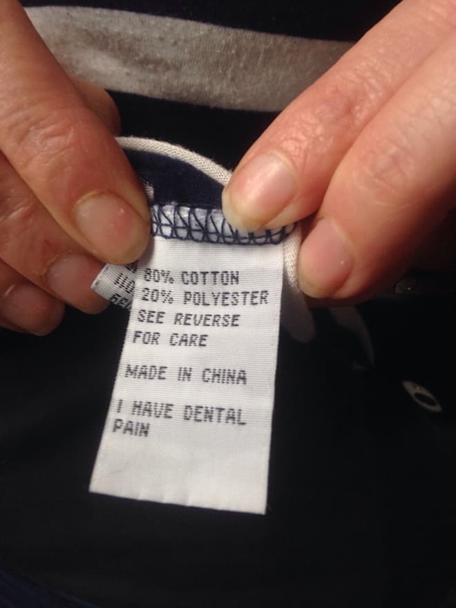 Label Humor The Funniest Clothing Labels You Have Ever Seen - Furilia Entertainment