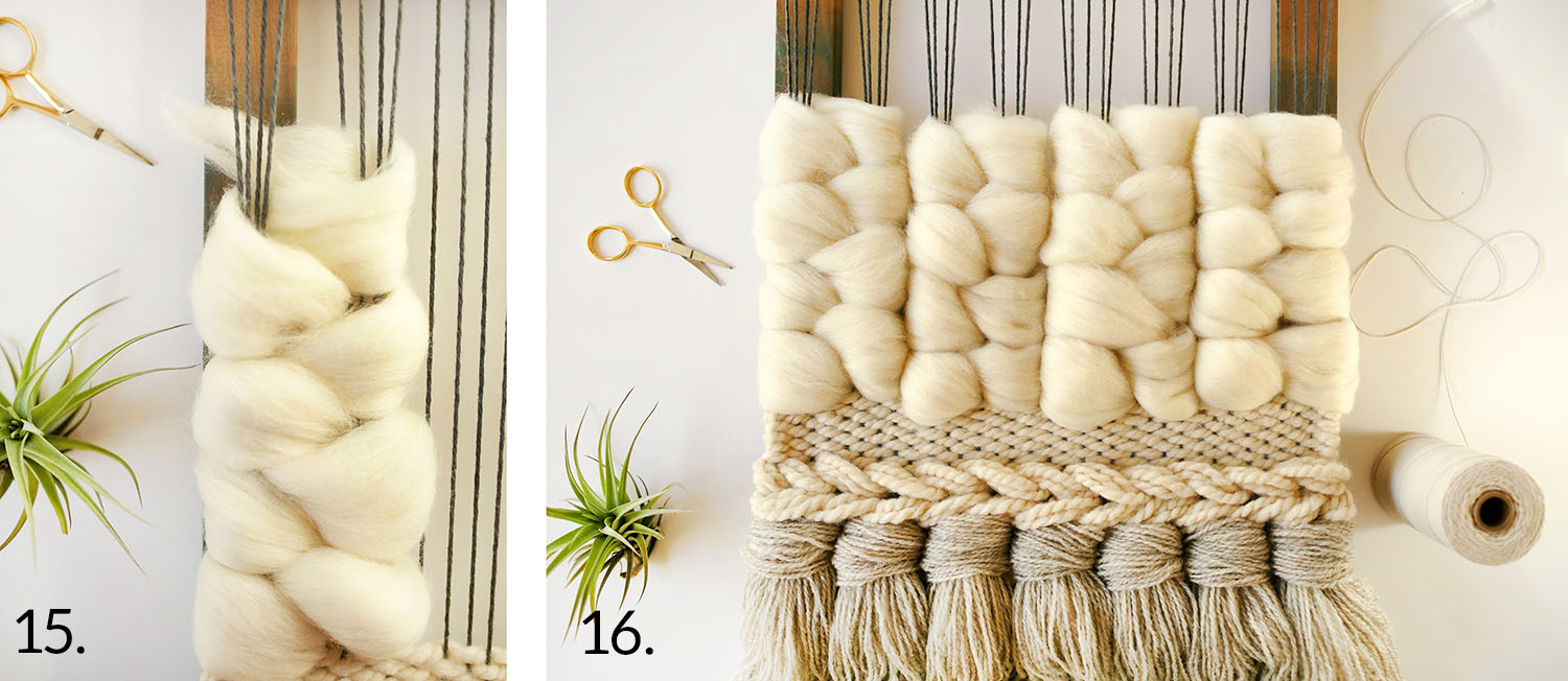 Quick Weave Wall Hanging DIY – A Beautiful Mess - Furilia Entertainment