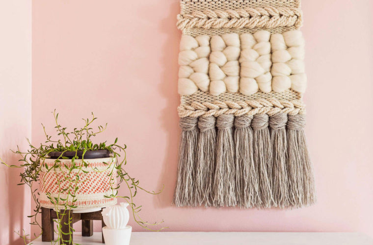 Quick Weave Wall Hanging DIY – A Beautiful Mess • Furilia | Your Daily ...