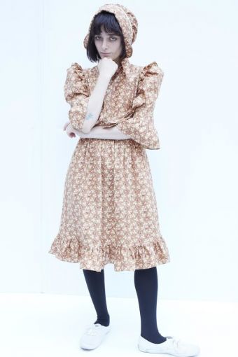 Vintage 60s 70s Prairie Dress Style