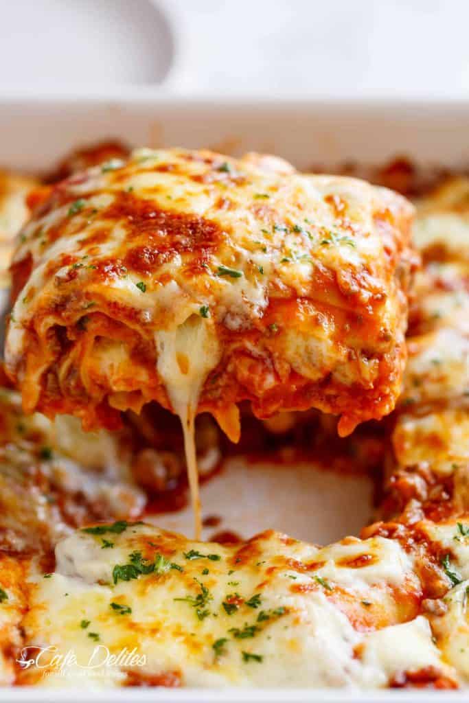 Best Lasagna - Cafe Delites - Furilia Entertainment