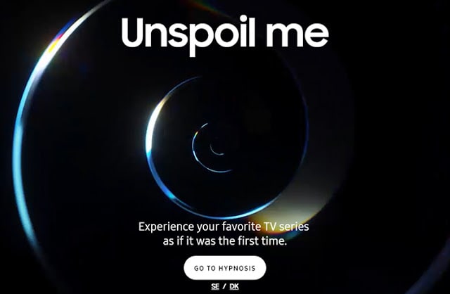Samsung Launches a Site That Can “Erase Your Memory” With Hypnosis 1 Samsung Launches a Site That Can “Erase Your Memory” With Hypnosis