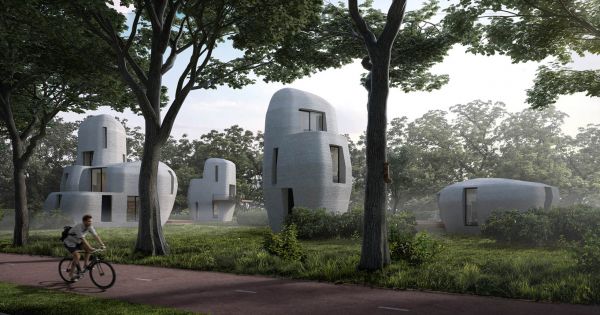 The City of Eindhoven Is 3D Printing the First Habitable Houses