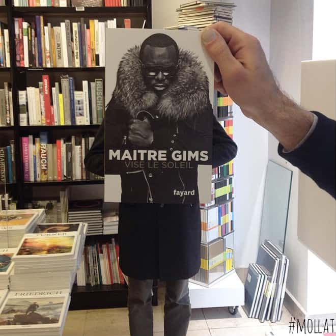 French Bookstore Librairie Mollat  Customers Strategically Posing With Perfectly Matching Book Covers
