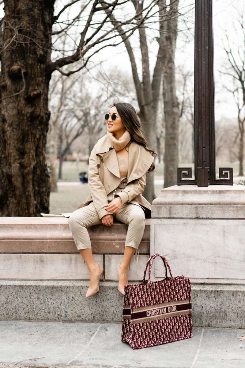 A Winter to Spring Outfit, Transeasonal Pieces