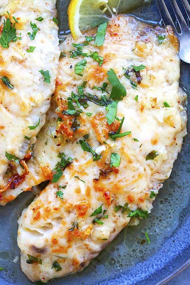 Easy Lemon Parmesan Tilapia Fish Recipe! 3 Easy Lemon Parmesan Tilapia Fish Recipe!