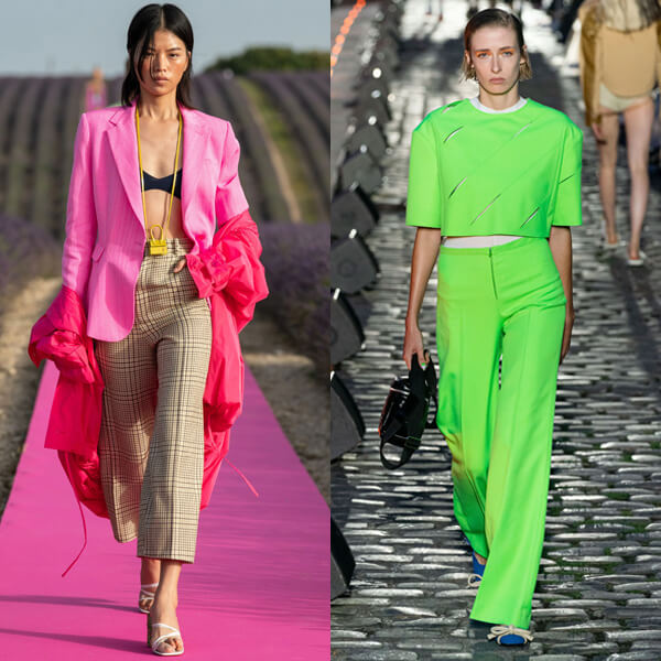 Inspiring Neon, Romance And School Style - 3 Fashion Trends Summer 2020 ...