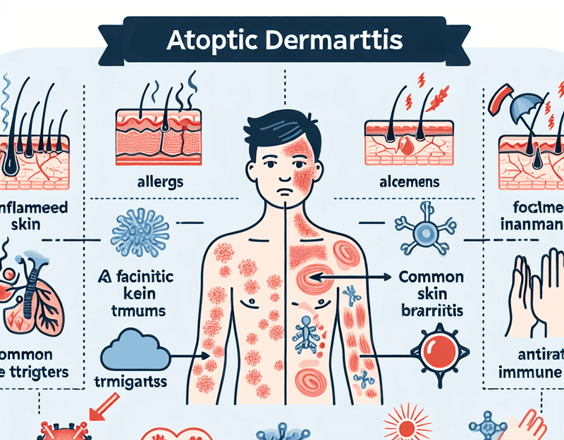 Atopic dermatitis causes